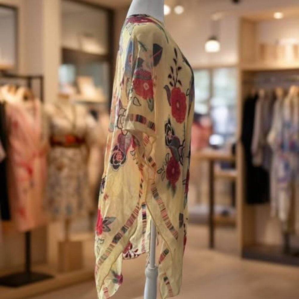 FLORAL KIMONO - Picture 4 of 5